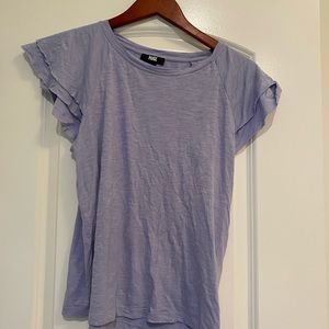 Paige ruffle t shirt